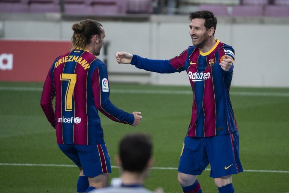 Antoine Griezmann i Leo Messi