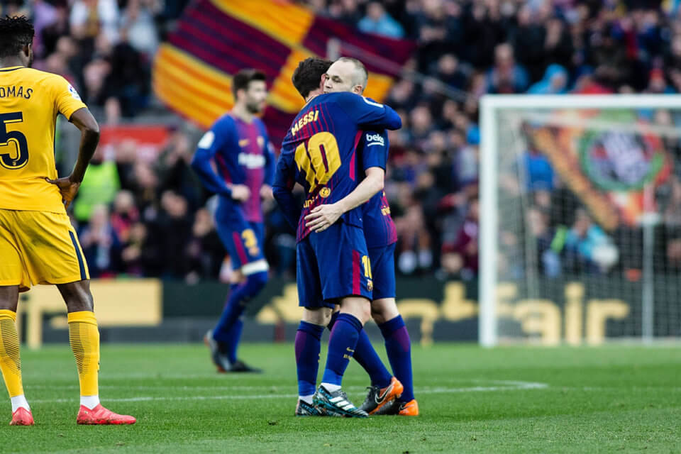 Leo Messi i Andres Iniesta